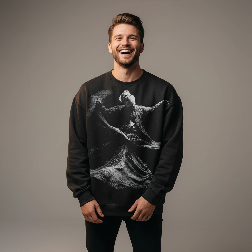 سویشرت دورس مشکی سماع