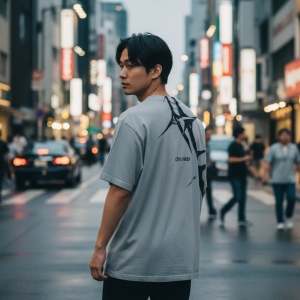 تیشرت باکسی استاکر