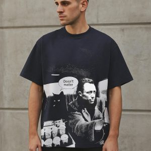 تیشرت باکسی کامو