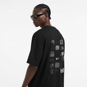 تیشرت باکسی کوبریک (طرح بندی)