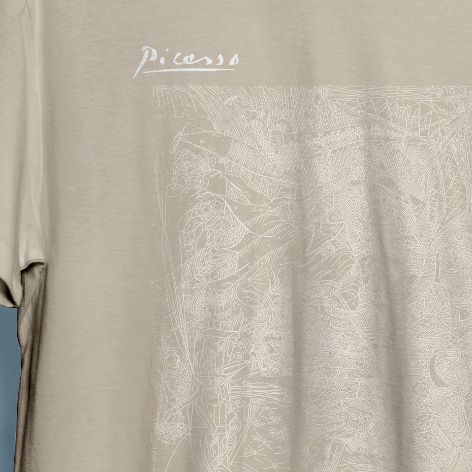 تیشرت باکسی پیکاسو 2